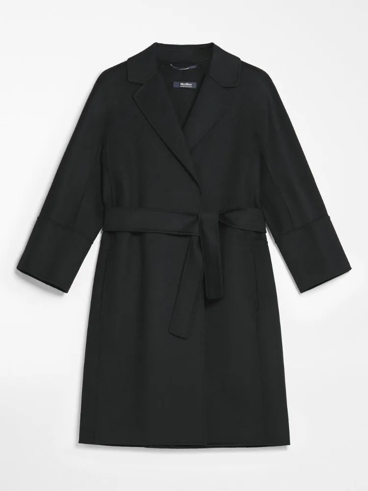 Arona double-faced short wool coat