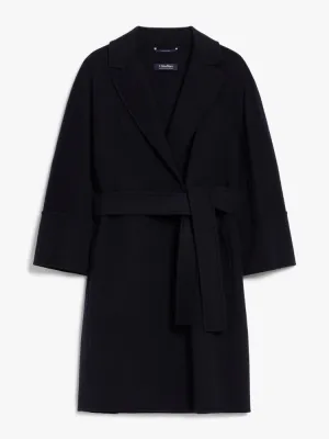 Arona double-faced short wool coat