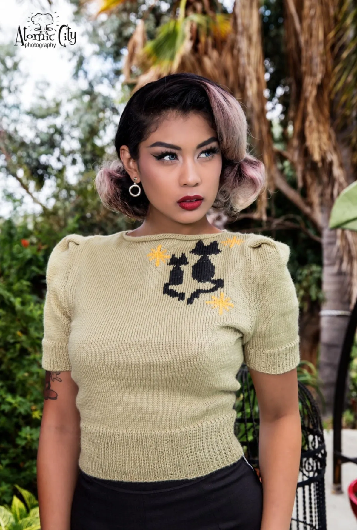 Atomic Kitty Sweater
