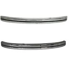 Bumper Set STAINLESS STEEL, Beetle 1968-73
