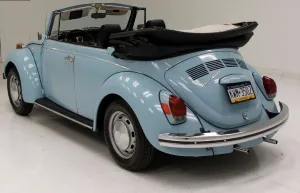 Bumper Set STAINLESS STEEL, Beetle 1968-73