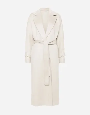 Cashmere Belted Midi Coat
