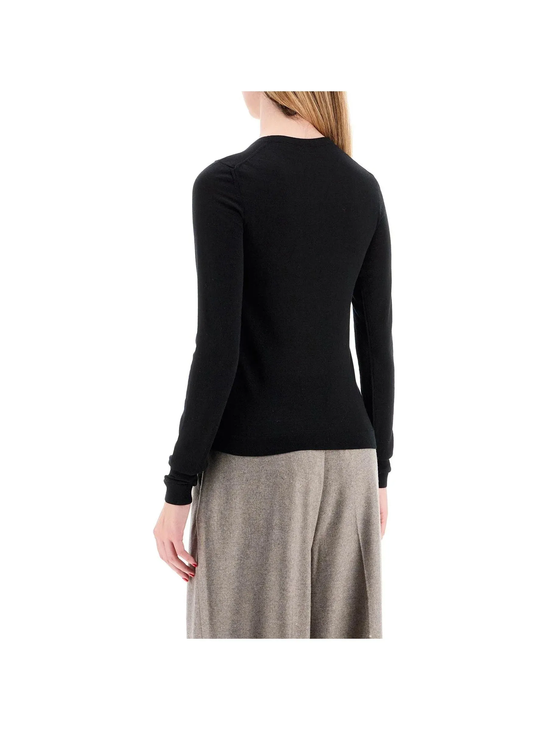 Cashmere Silk Knit Sweater