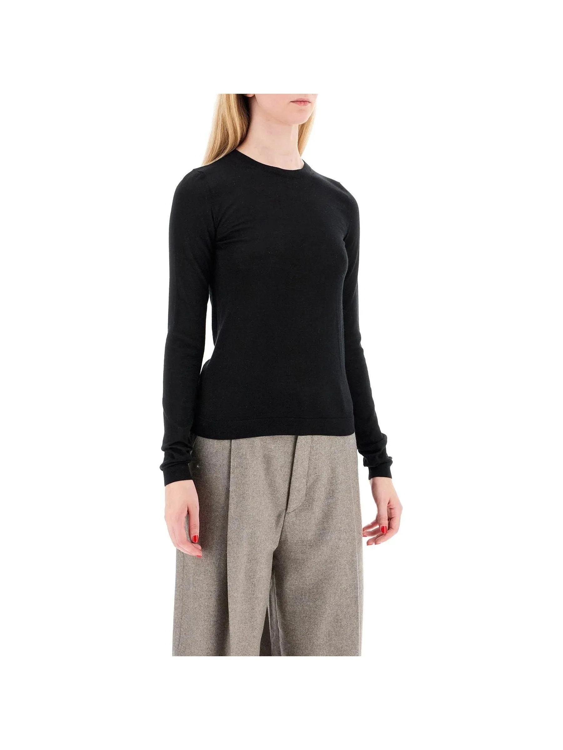 Cashmere Silk Knit Sweater