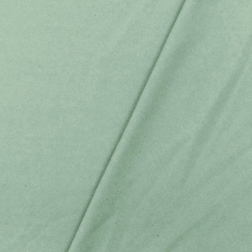 Ceramic Green Famous Maker Solid Stretch Tricot Yoga Swimwear Knit Fabric