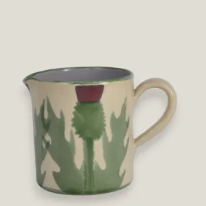 Cream Thistle Small Milk Jug