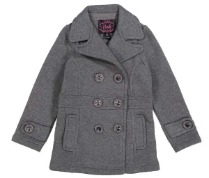 Girl Fleece Coat With Buttons