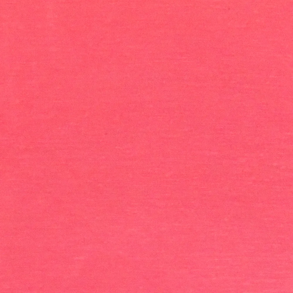 Girly Pink Slub Stretch Slub Rayon Jersey Knit Fabric