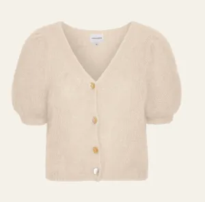 Harper Cardigan in Beige