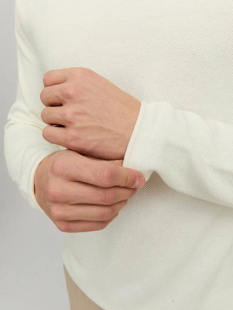 Hill Knit Crew - Ivory