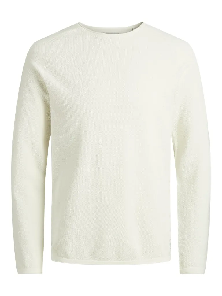 Hill Knit Crew - Ivory