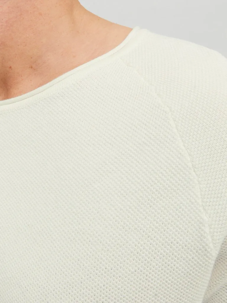 Hill Knit Crew - Ivory