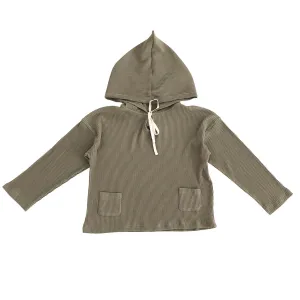 Hoodie Rib Dry Green