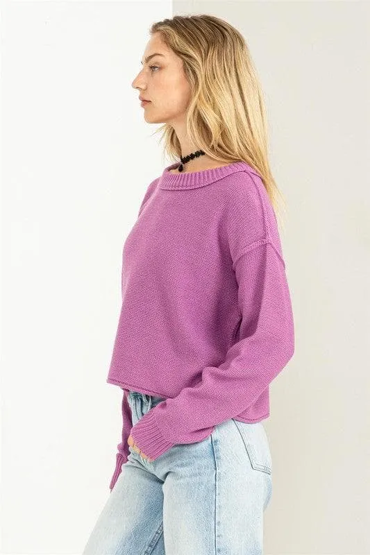 HYFVE Cuddly Classic Long Sleeve Sweater, Multiple Colors
