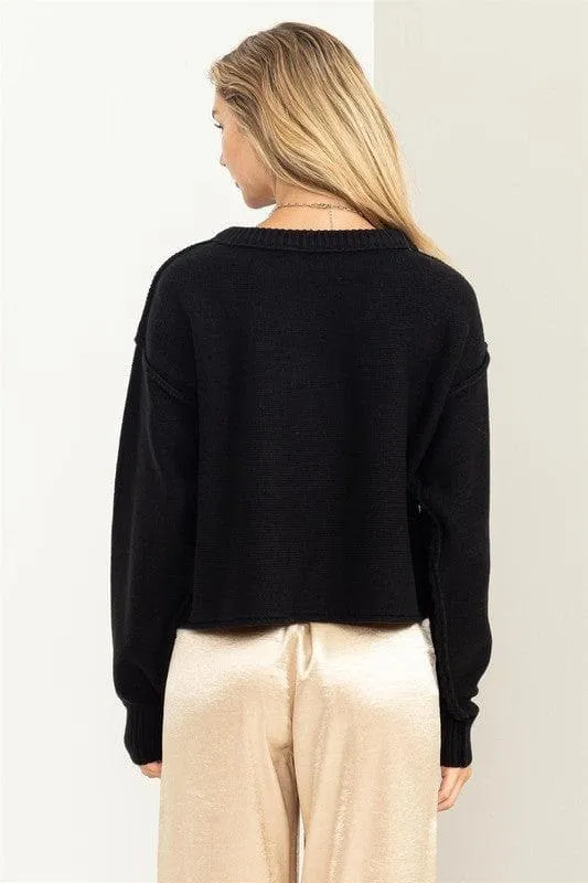 HYFVE Cuddly Classic Long Sleeve Sweater, Multiple Colors