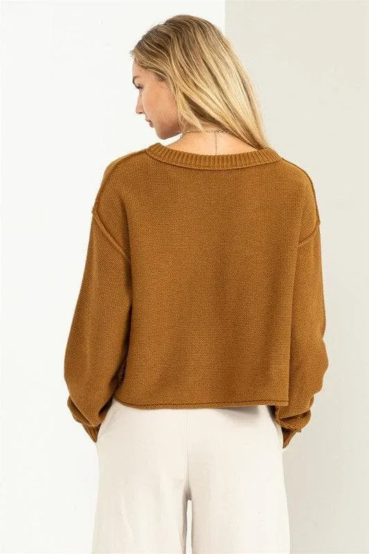 HYFVE Cuddly Classic Long Sleeve Sweater, Multiple Colors