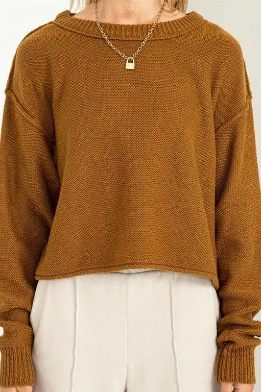 HYFVE Cuddly Classic Long Sleeve Sweater, Multiple Colors