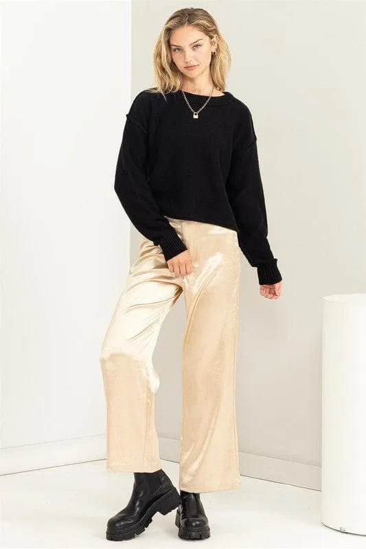 HYFVE Cuddly Classic Long Sleeve Sweater, Multiple Colors