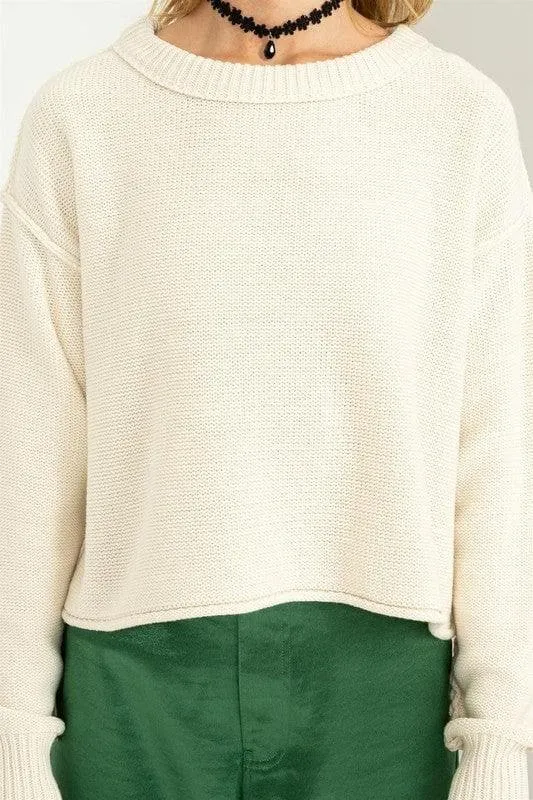 HYFVE Cuddly Classic Long Sleeve Sweater, Multiple Colors