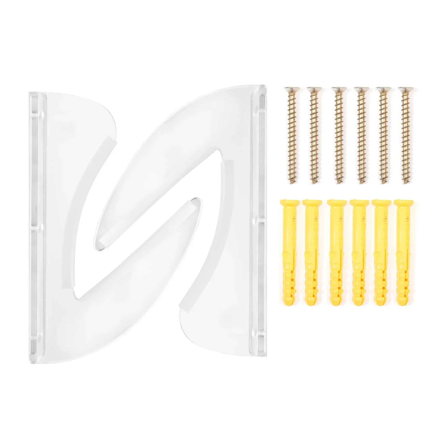 Invisible Wall Display Rack - Horizontal