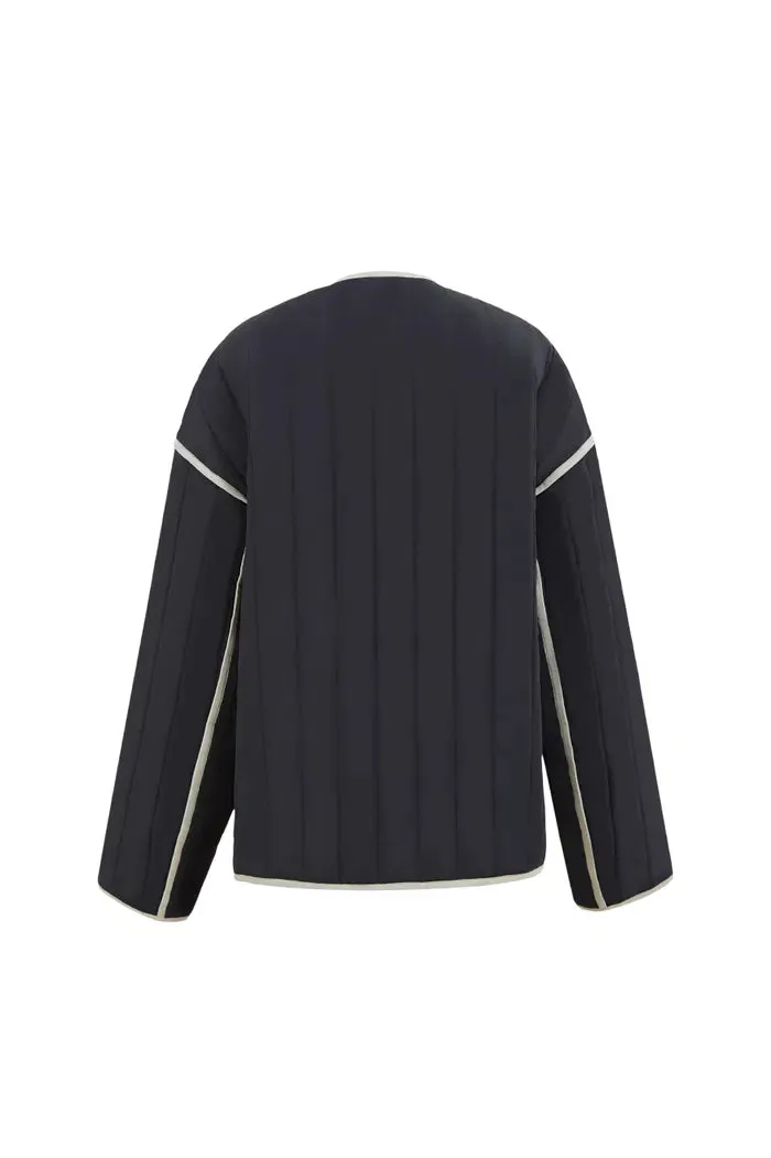 Irene Quilted Jacket in High-Density Fabric