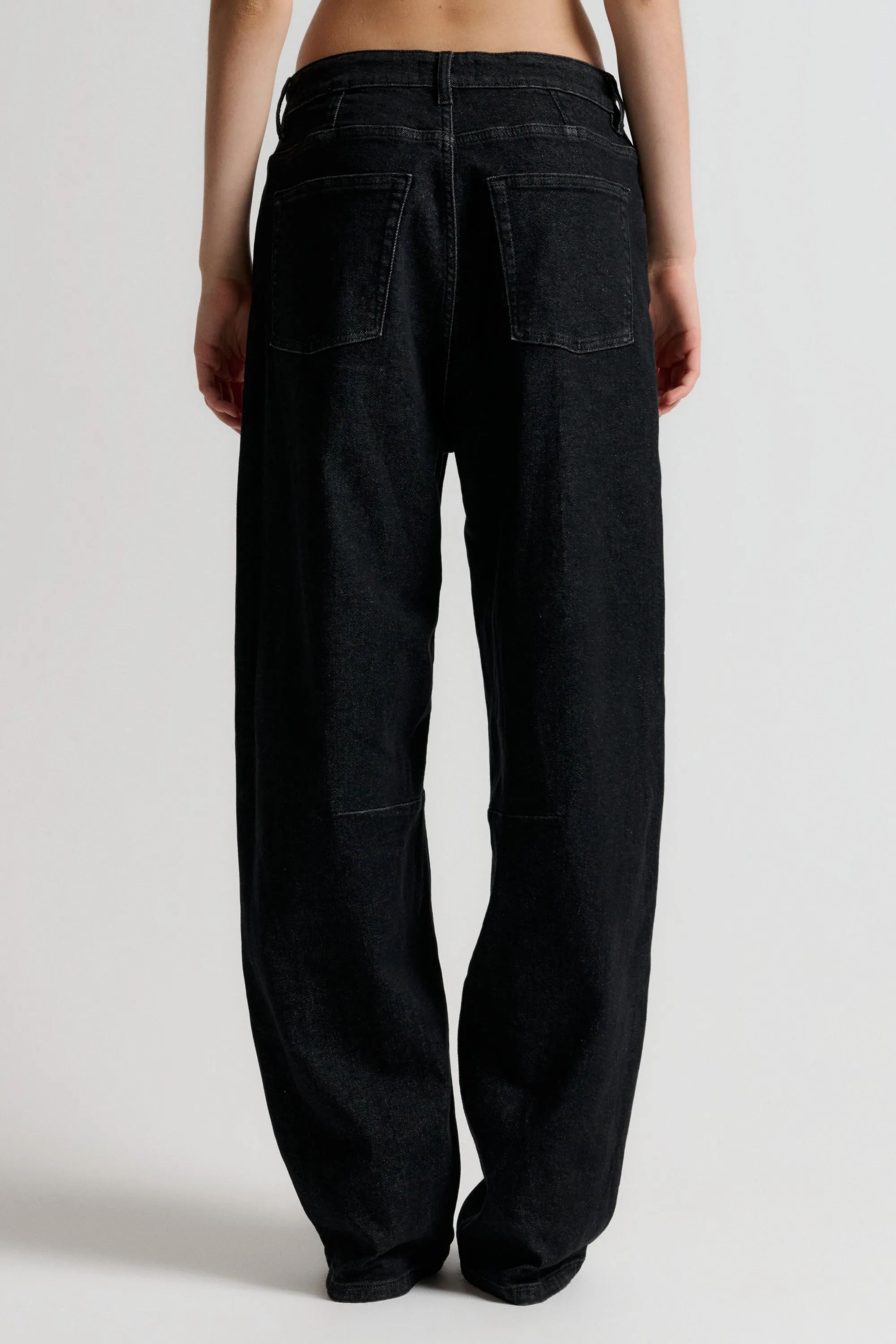IVY-Janice Slung Jeans Wash Istanbul Black