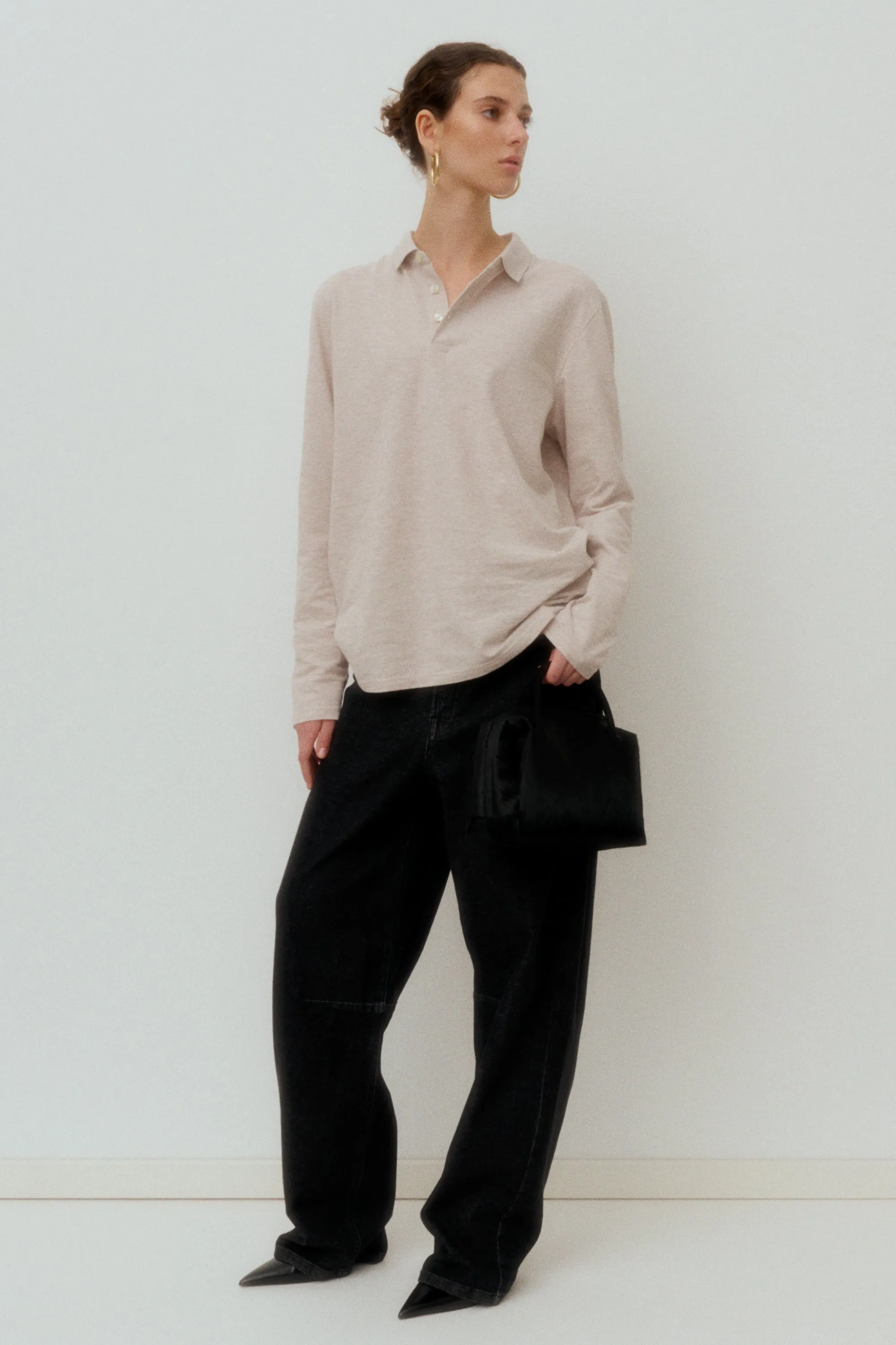 IVY-Janice Slung Jeans Wash Istanbul Black