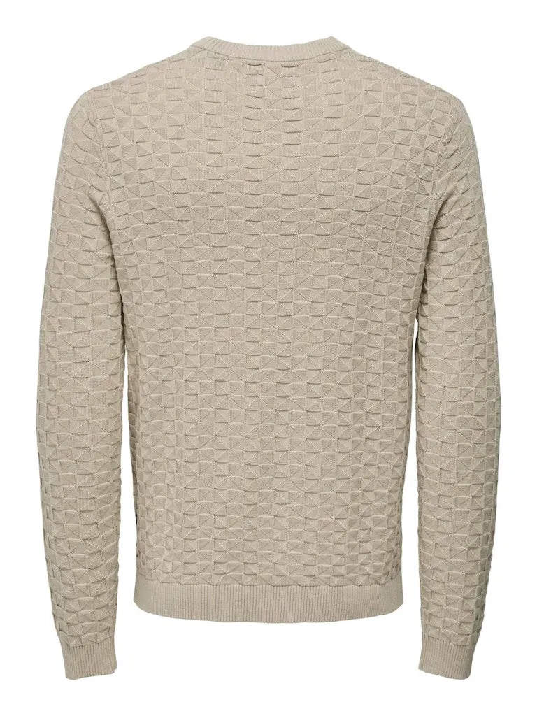 Kalle Crew Neck - Oatmeal