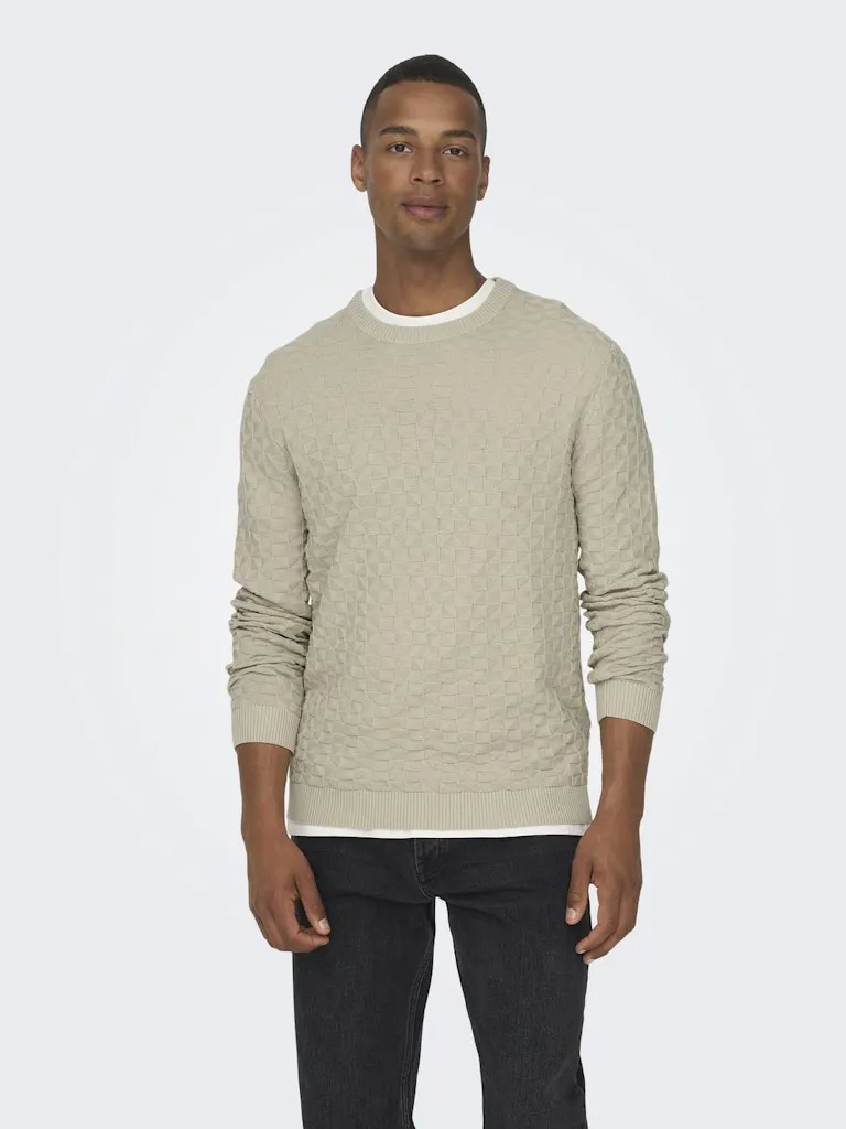 Kalle Crew Neck - Oatmeal