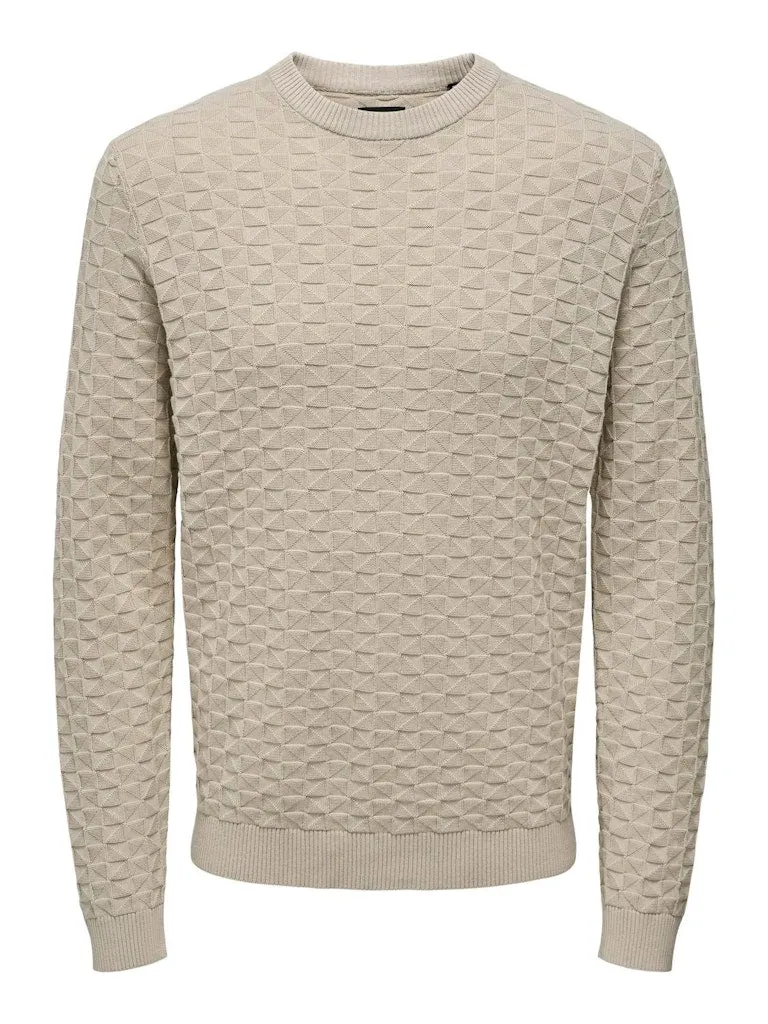 Kalle Crew Neck - Oatmeal