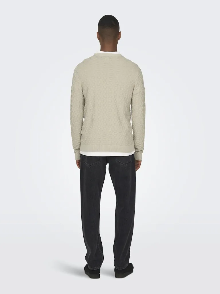 Kalle Crew Neck - Oatmeal