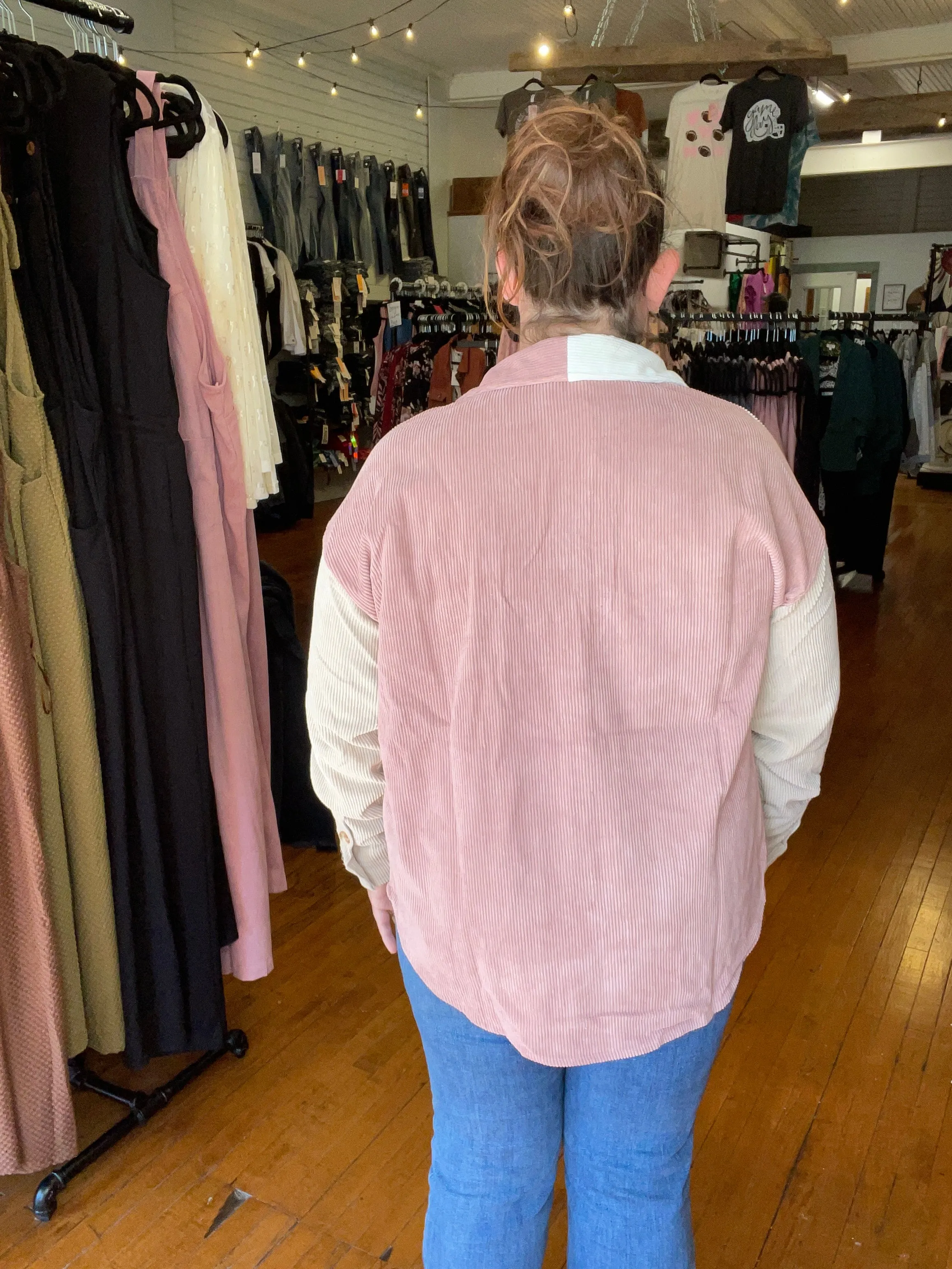 Kaylee Colorblock Shacket