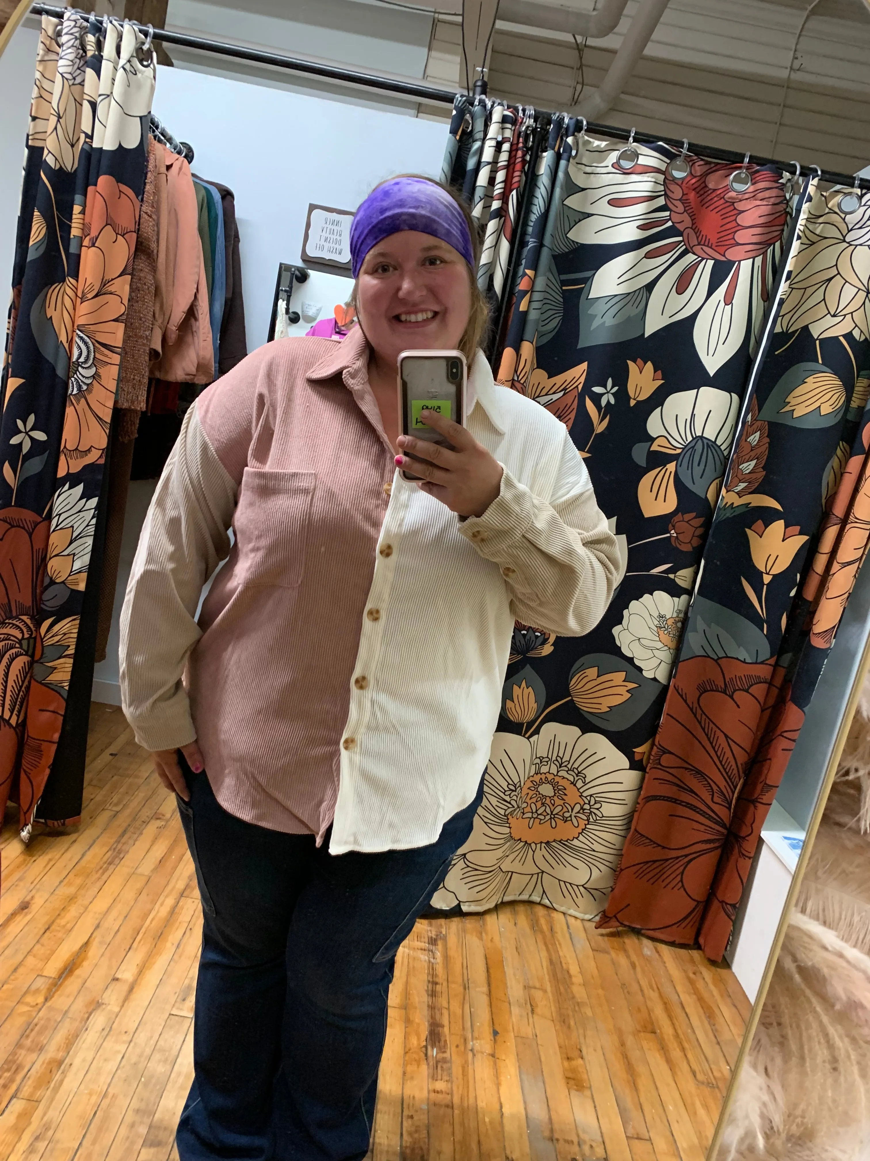 Kaylee Colorblock Shacket