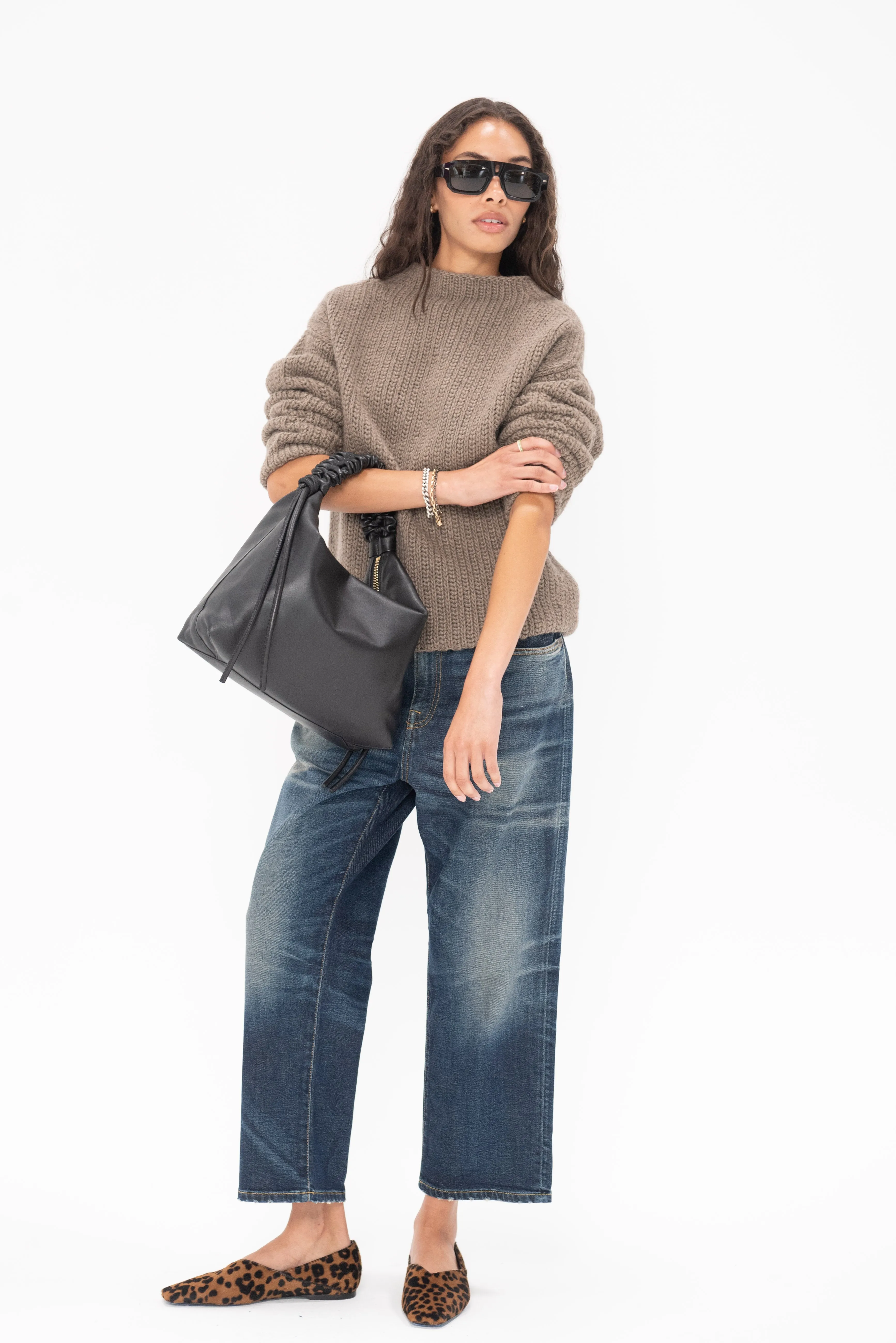 Knit Top, Beige