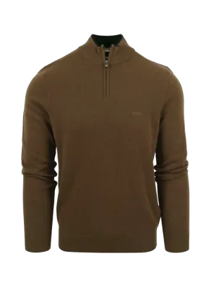 Marlo Zip-Neck Sweater in Virgin Wool 50500782