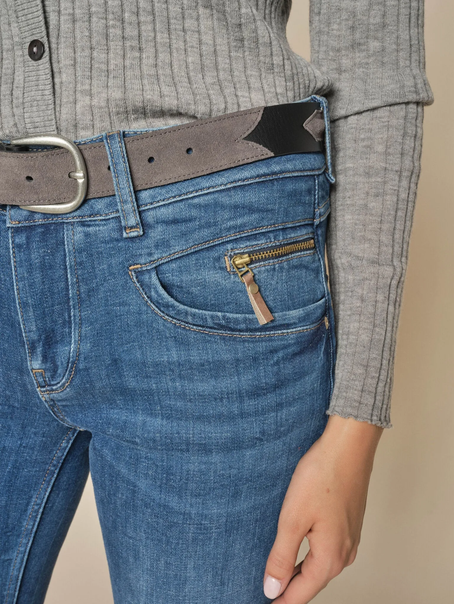 Mos Mosh Carla Naomi Jeans - 401 Blue