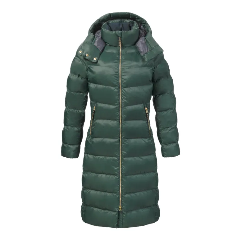 Musto x Fairfax & Favor Odyssey Pertex Primaloft Ladies Coat - Darkest Spruce