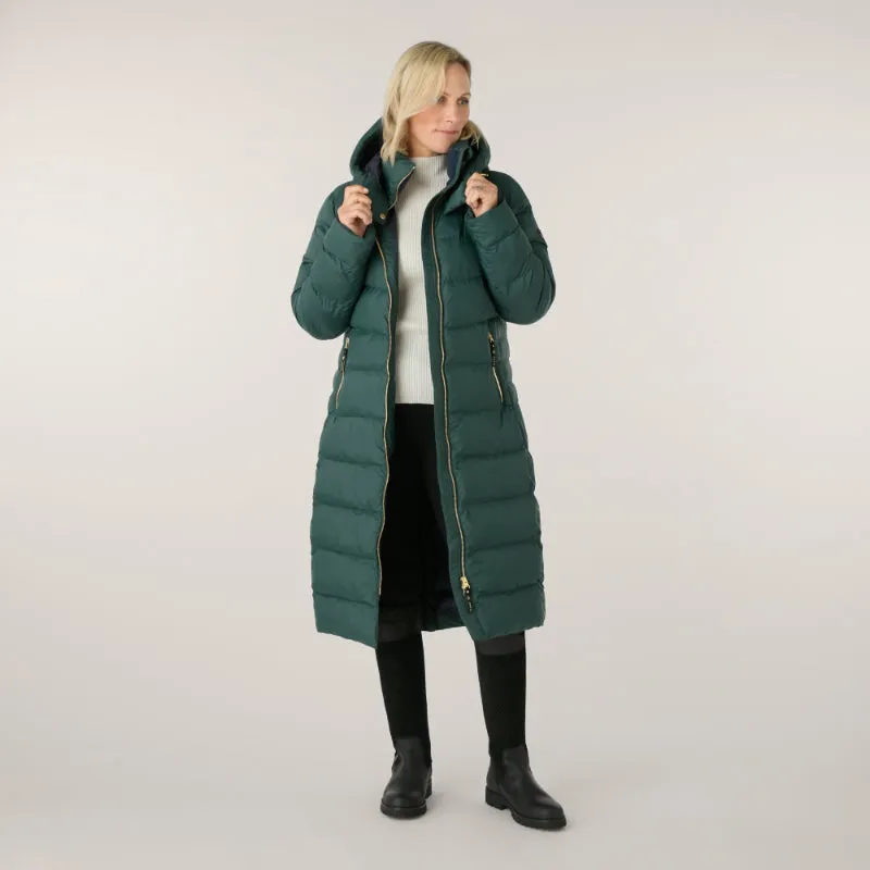 Musto x Fairfax & Favor Odyssey Pertex Primaloft Ladies Coat - Darkest Spruce