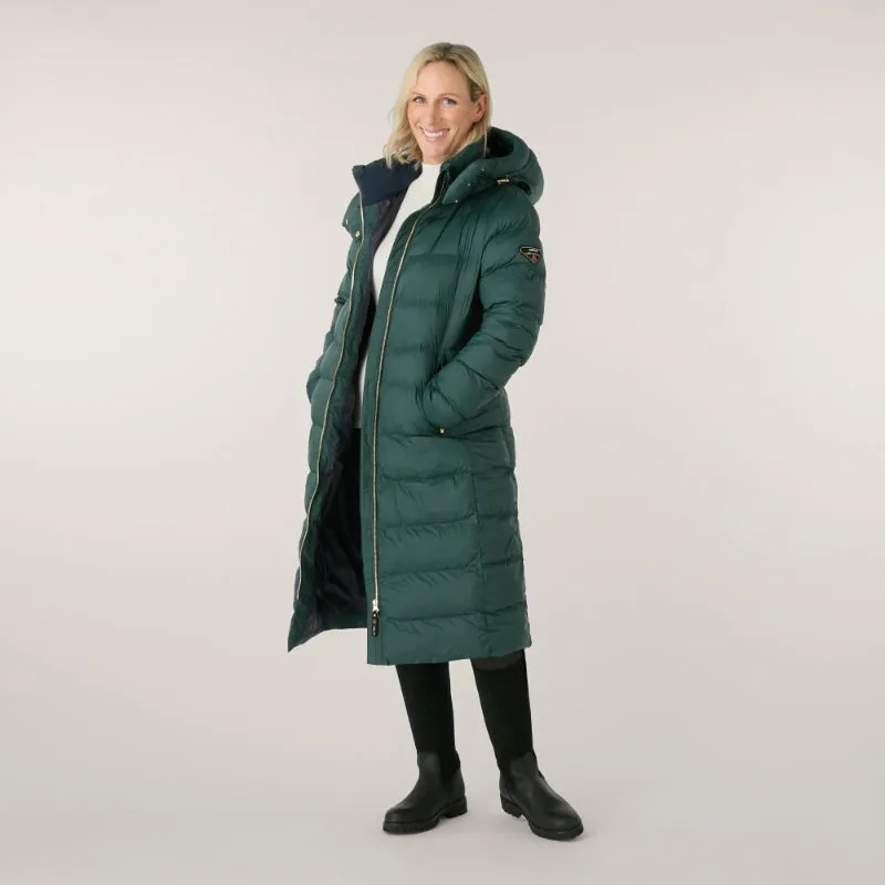 Musto x Fairfax & Favor Odyssey Pertex Primaloft Ladies Coat - Darkest Spruce