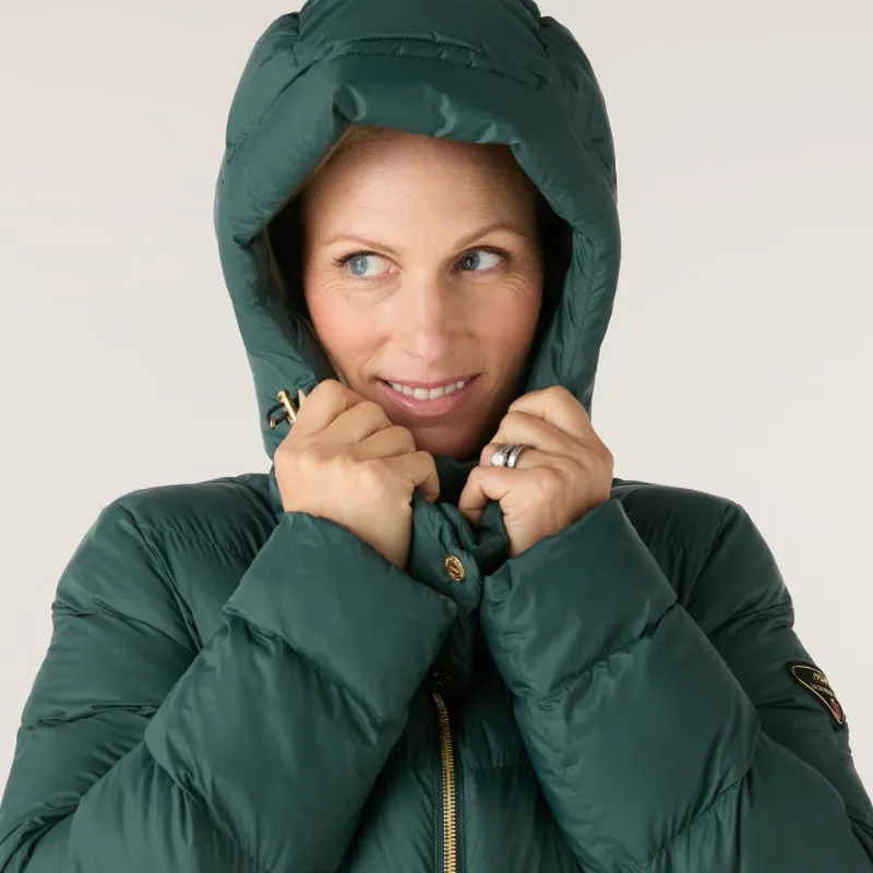 Musto x Fairfax & Favor Odyssey Pertex Primaloft Ladies Coat - Darkest Spruce