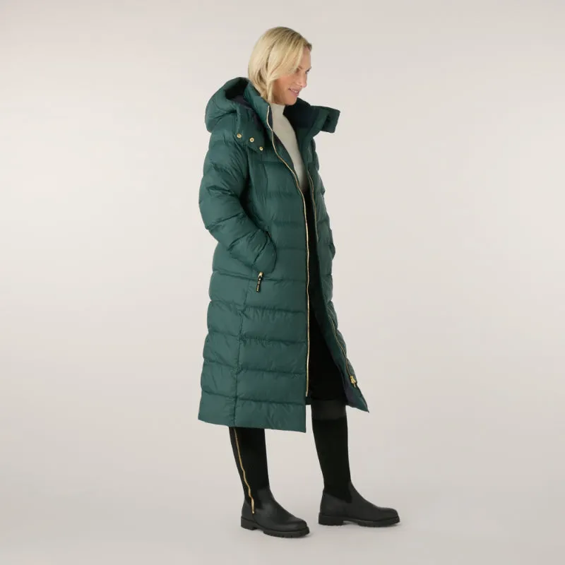Musto x Fairfax & Favor Odyssey Pertex Primaloft Ladies Coat - Darkest Spruce