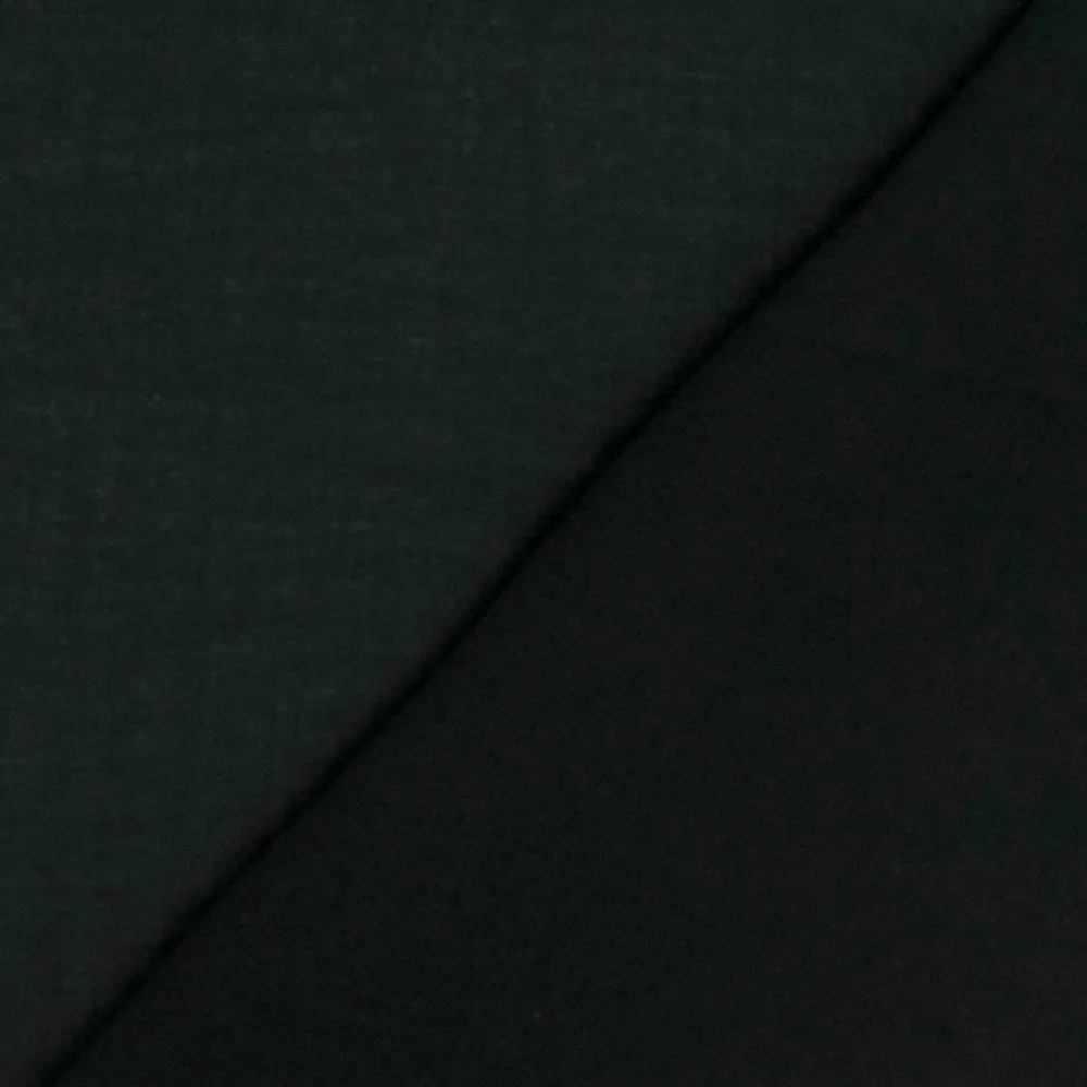 Night Gray Solid Polyester Georgette Woven Fabric