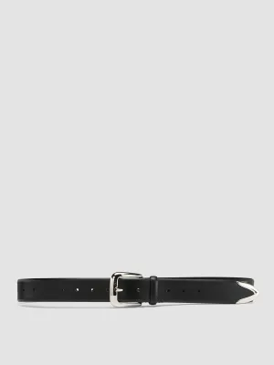OC STRIP 052 - Black Leather Belt