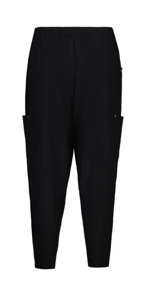 Paula Ryan Tuck Front Basque Pant - Walnut