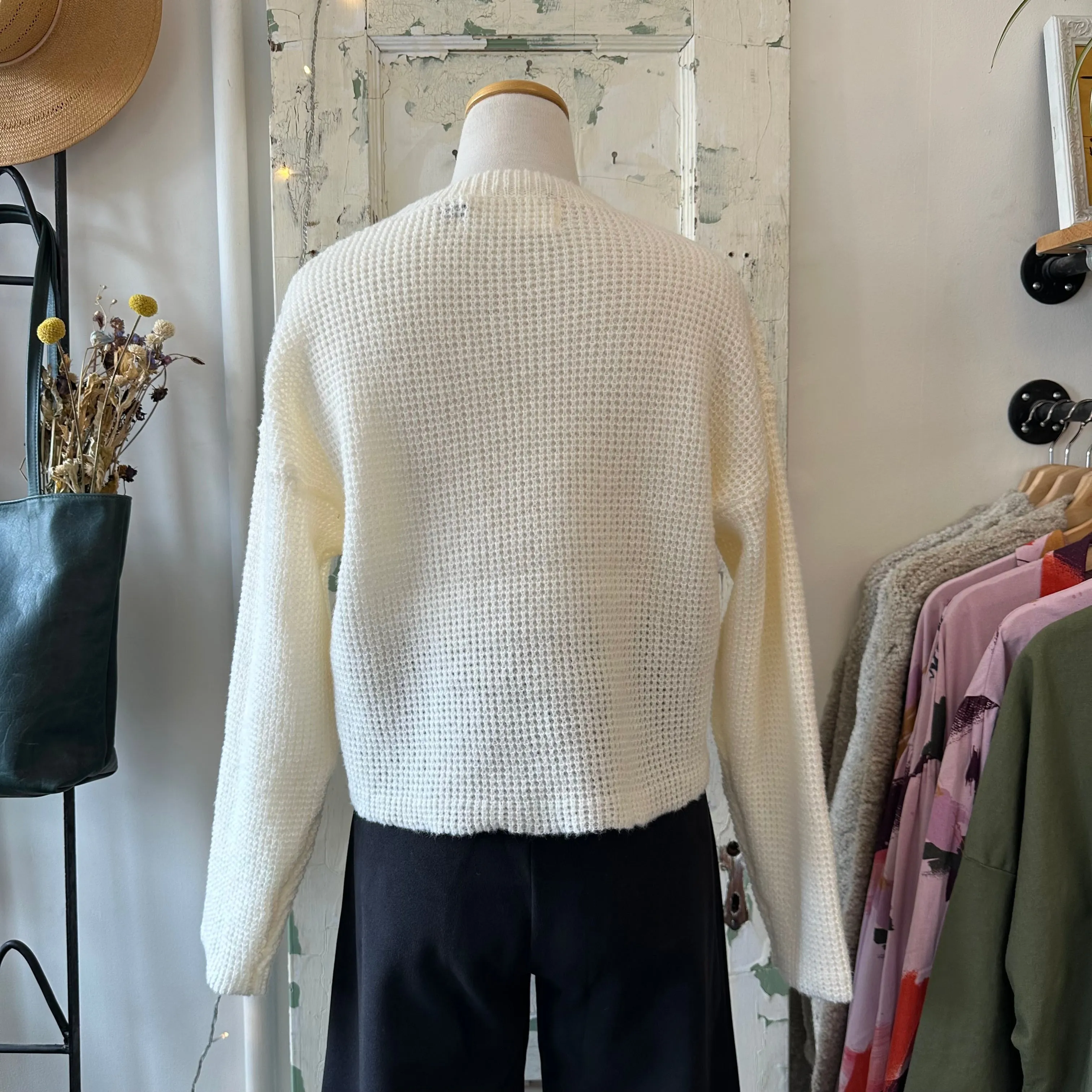 Pink Martini // Tobi Sweater Off-White