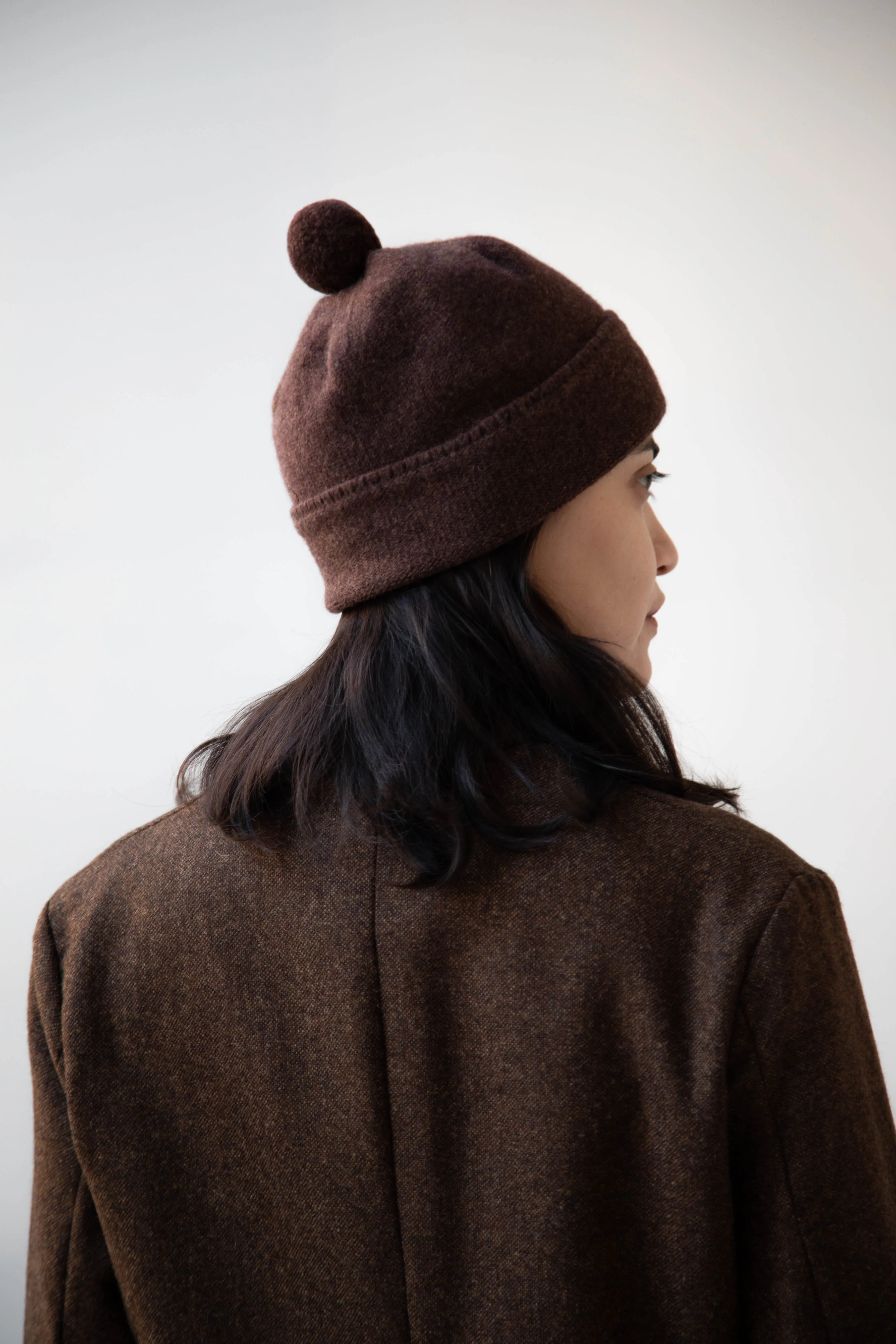 Risa Nakamura | Coat F in Chetsnut Brown