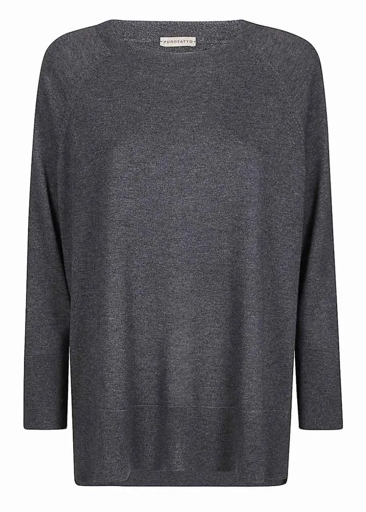 Silk and Cashmere Crew Neck - More Colors Available