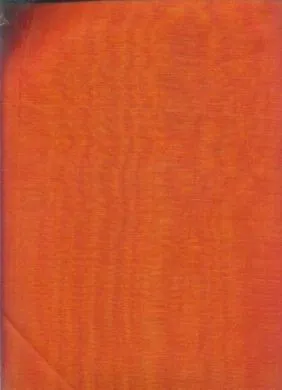 Silk organza 54&quot; wide orange gold shot