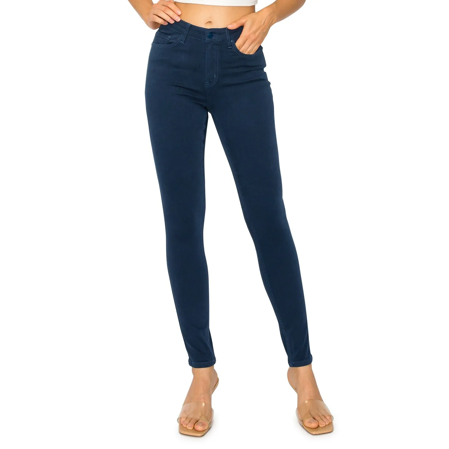 Soft Stretchy High Rise The Everyday Skinny Jeans - Insignia Blue