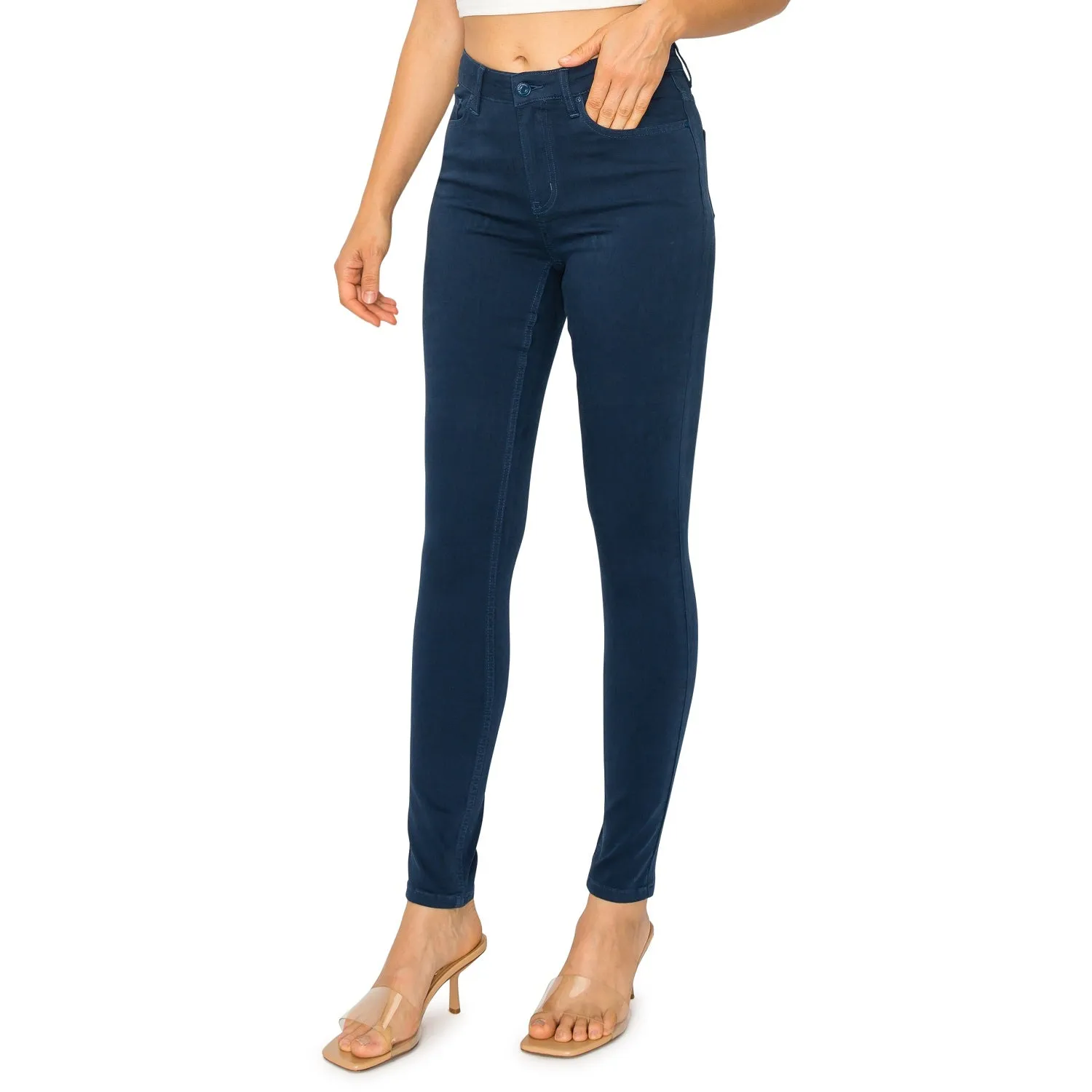 Soft Stretchy High Rise The Everyday Skinny Jeans - Insignia Blue